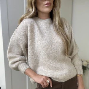 Sweter Holly moherowy beż